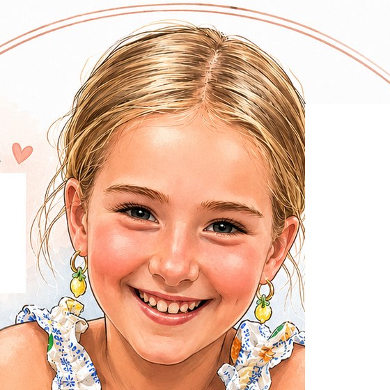 Portrait of Maddie, smiling